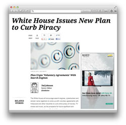 White House Issues New Plan to Curb Piracy
