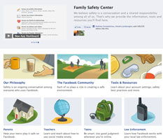 Facebook's Family Safety Center