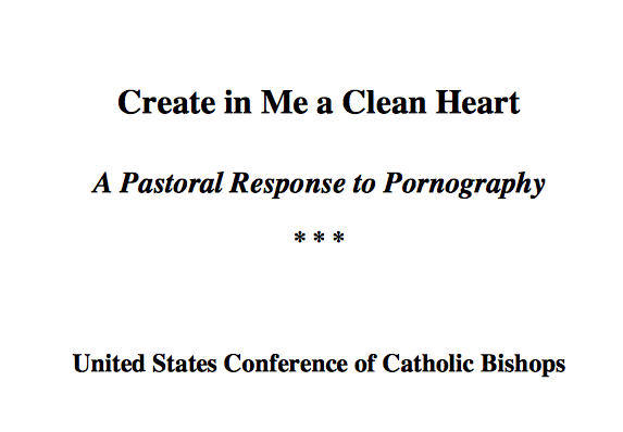 USCCB Issues Pastoral Response to Pornography